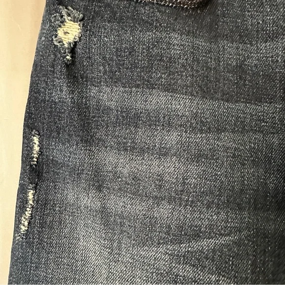 Frame Denim Women's Le Nouveau Straight Deep Indigo Ankle Jeans Size 32 - Picture 7 of 10